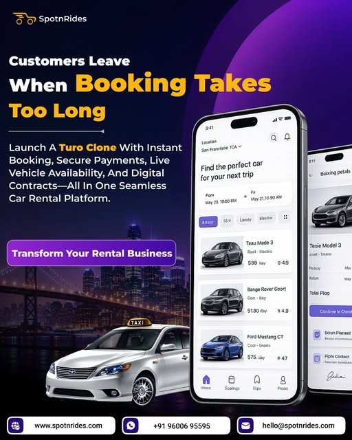 Build A Peer-to-peer Car Rental Platform With A Turo Clone